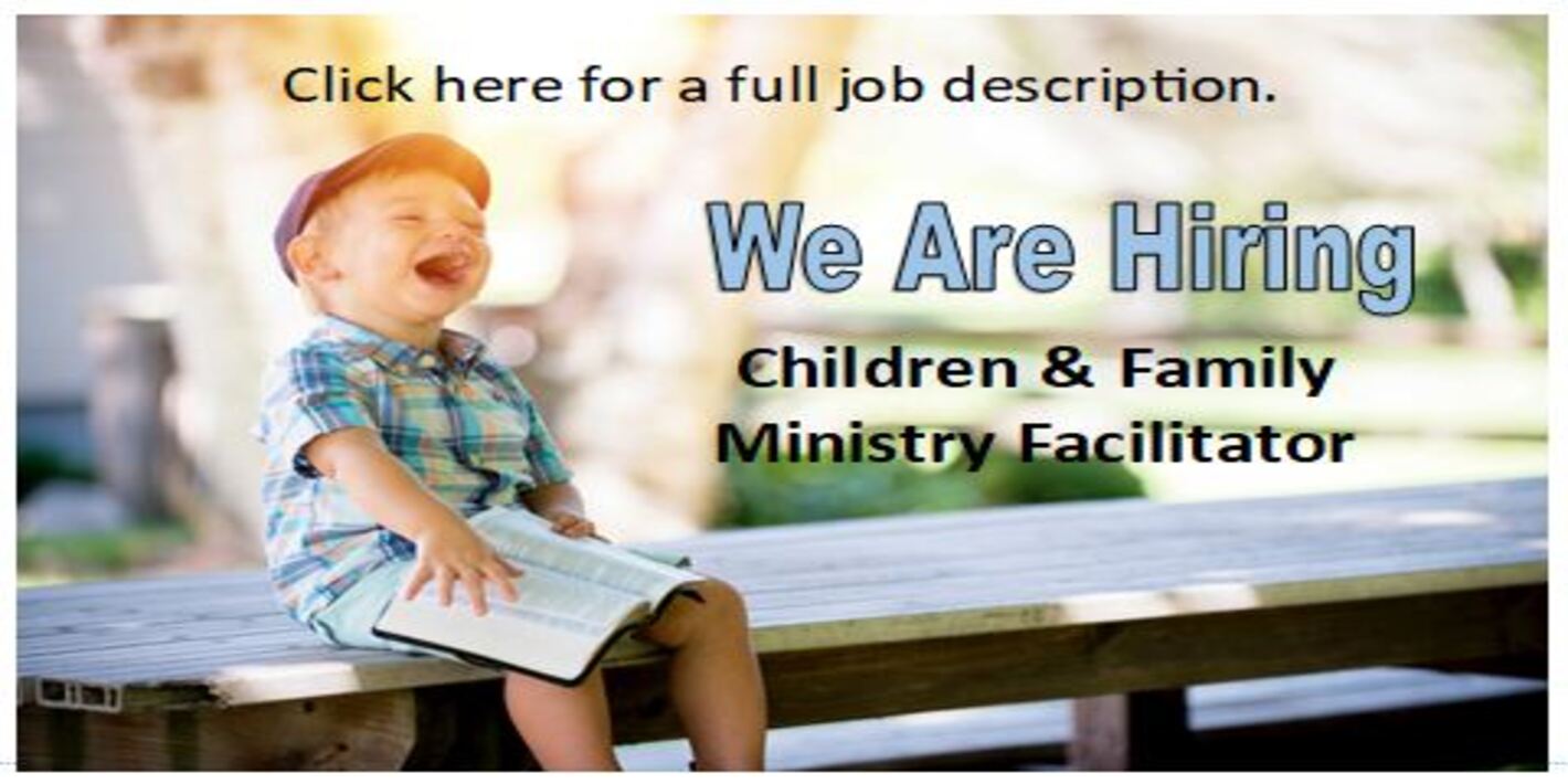 Children  Family Ministry Facilitator